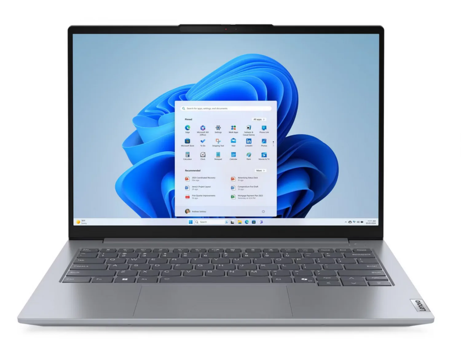 NOTEBOOK LENOVO THINKBOOK 14 G7 AMD RYZEN 5 7535HS 8GB RAM 512GB SSD 14" SIN WINDOWS