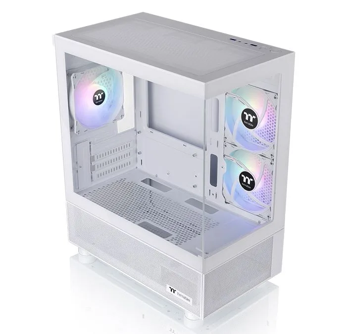 GABINETE THERMALTAKE VIEW 170 TG ARGB SNOW WHITE TEMPERED GLASS