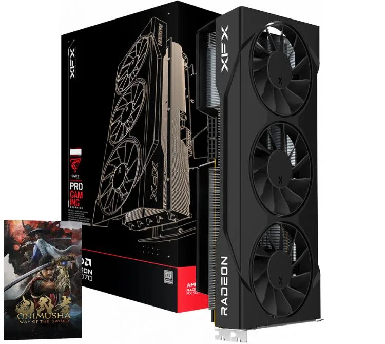 Placa De Video Xfx Radeon Rx 9070 Gre 12GB Gddr6 Swift Triple Fan Gaming Edition Oc