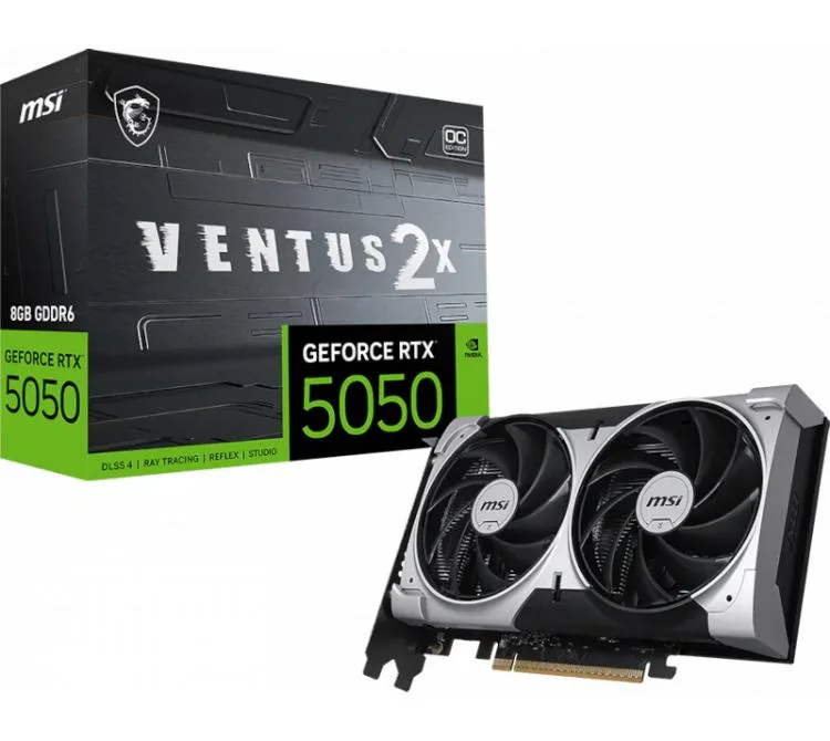 MSI GEFORCE RTX 5050 VENTUS 2X 8G OC