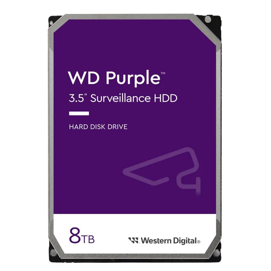 DISCO DURO INTERNO WESTERN DIGITAL 8TB 3.5" PURPLE