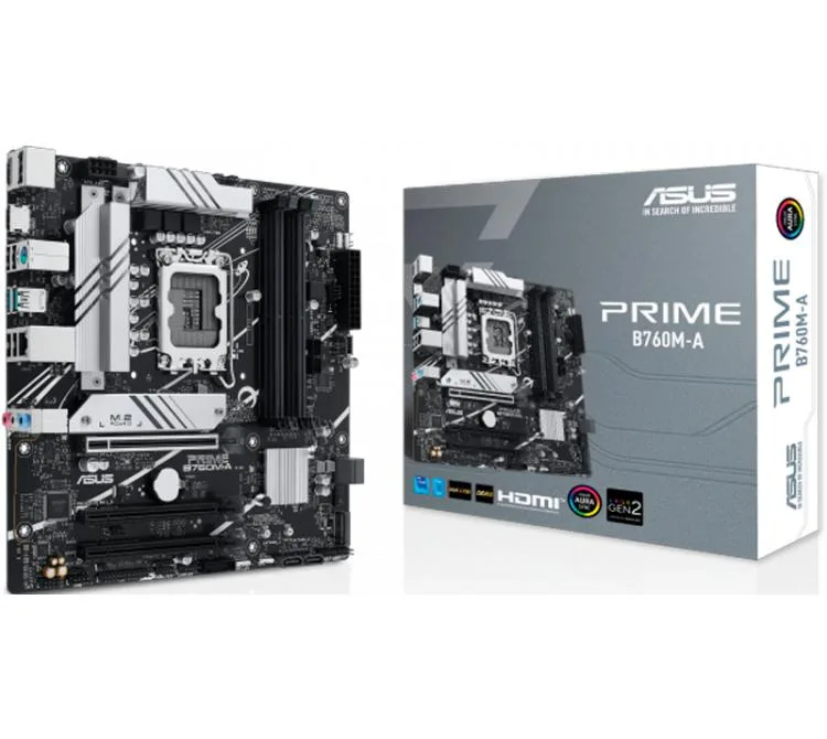 MOTHER ASUS PRIME B760M-A 12/13/14TH GEN LGA1700 DDR5