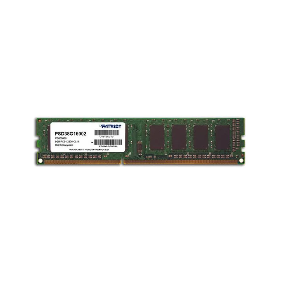 Memoria DDR3 8 GB 1600 MHZ Patriot Signature