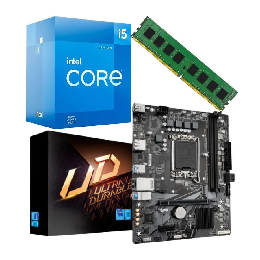 COMBO ECOVISION INTEL I5 12400F + MOTHER + 8GB