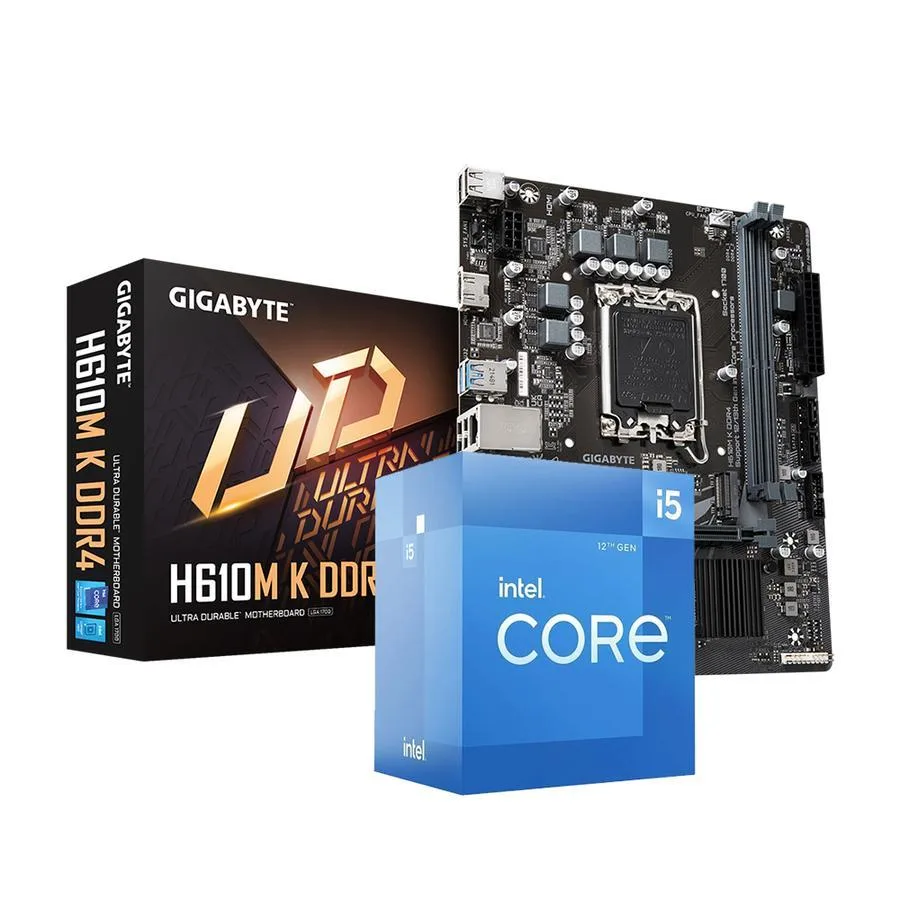 COMBO ECOVISION INTEL I5 12400 + MOTHER + 16GB