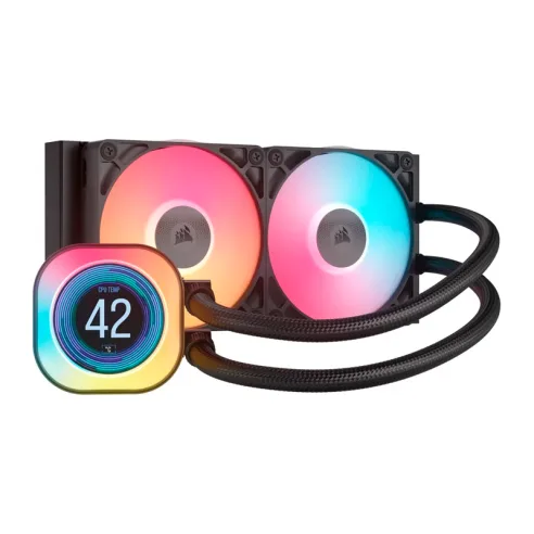 WATER COOLING CORSAIR ICUE LINK TITAN 240 RX LCD 2X CPU COOLER 240MM