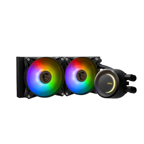 WATER COOLING MSI MAG CORELIQUID E240 2X CPU COOLER 240MM BLACK
