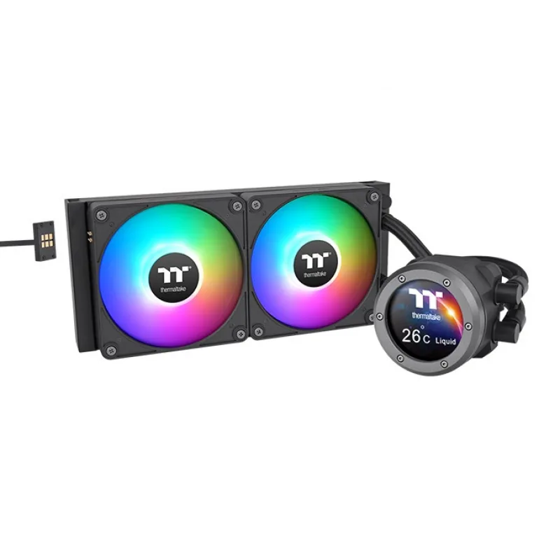 WATER COOLER THERMALTAKE TH240 V2 ULTRA EX ARGB SYNC WATER BLOCK SNOW EDITION