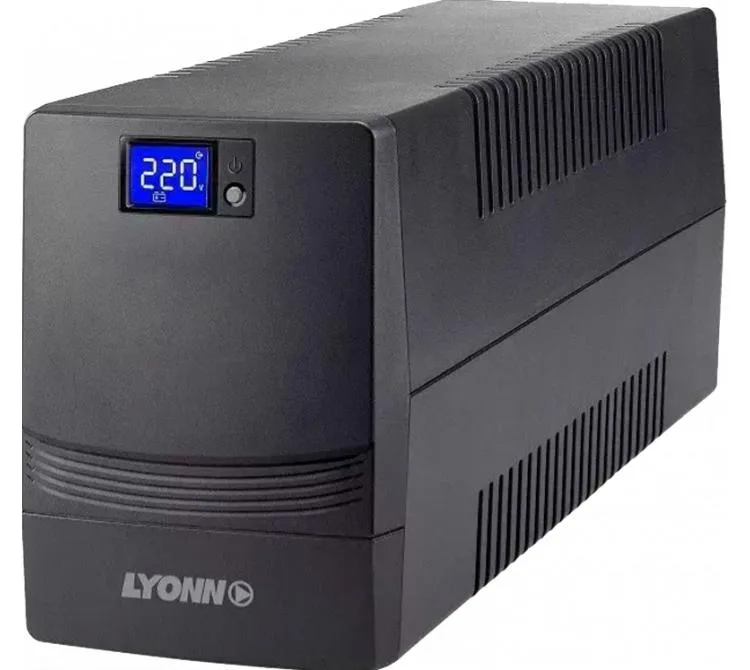 UPS CON ESTABILIZADOR LYONN CTB 1500AP 1500V DISPLAY LCD