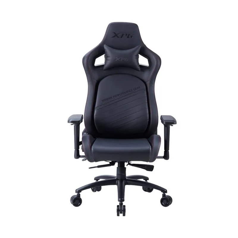 SILLA GAMER PREMIUM XPG NEXUS PLUS, CUERO, ERGONÓMICA NEGRA