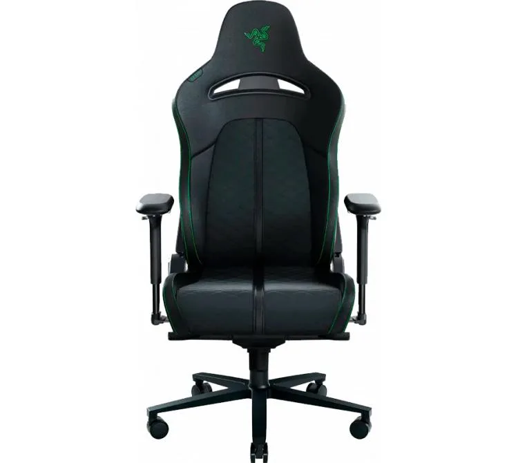 SILLA GAMER RAZER ENKI X NEGRO Y VERDE ESSENTIAL CONFORT (PESO MAX. 136KG)
