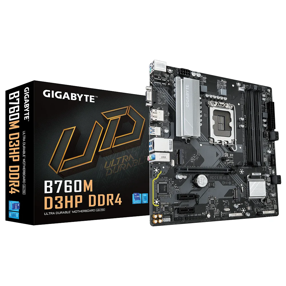 MOTHER GIGABYTE B760M D3HP DDR4 1700 (12VA/13VA/14VA GEN)
