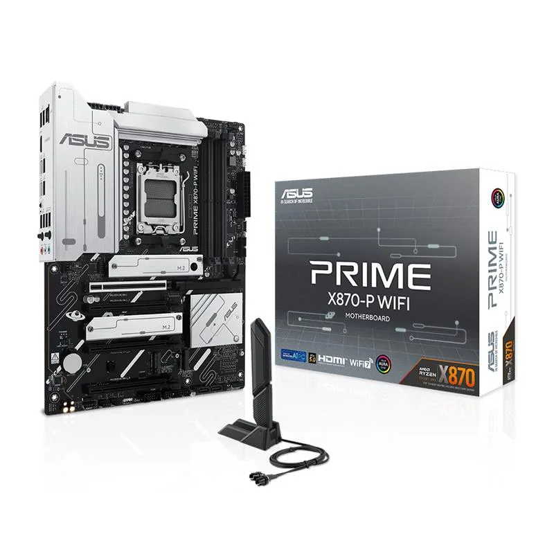 MOTHERBOARD ASUS PRIME X870-P WIFI AMD SOCKET AM5 DDR5