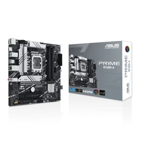 MOTHERBOARD ASUS PRIME B760M-A INTEL® SOCKET 1700 12/13VA. GEN.