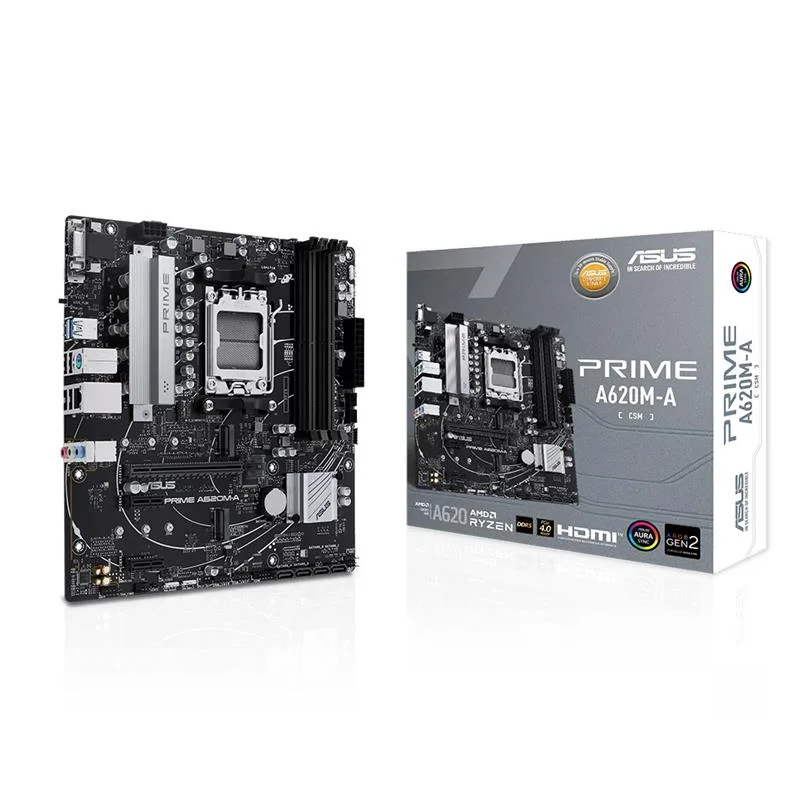 MOTHERBOARD ASUS PRIME PRIME A620M-A-CSM AMD SOCKET AM5 DDR5