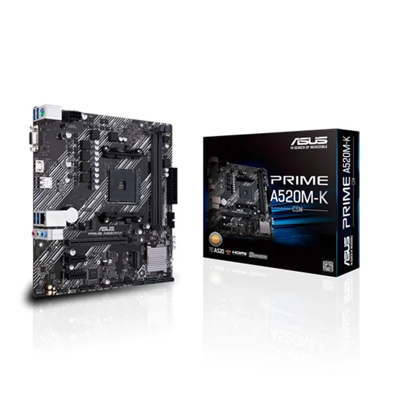 MOTHERBOARD ASUS PRIME A520M-K/CSM AMD SOCKET AM4 DDR4