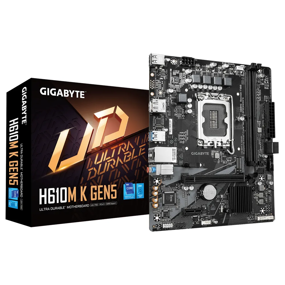 Motherboard Gigabyte H610M K Gen5 LGA1700 DDR5