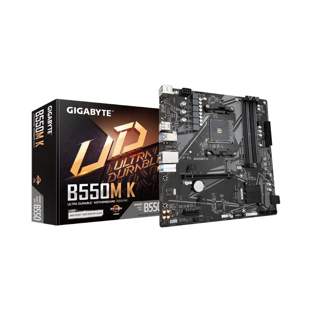 Motherboard Gigabyte B550M K AM4 DDR4