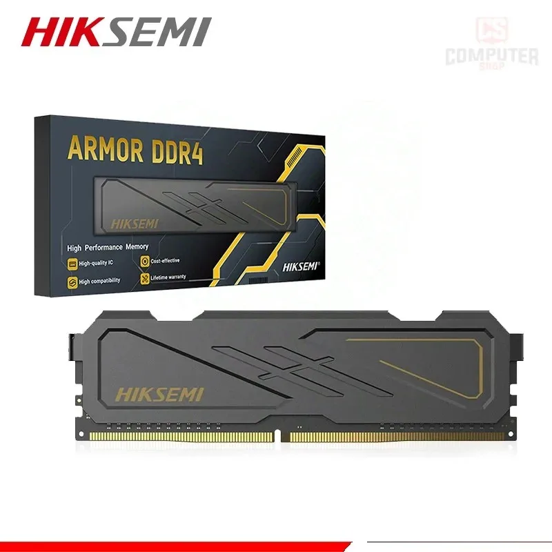DDR4 8GB HIKSEMI 3200MHZ ARMOR BLACK
