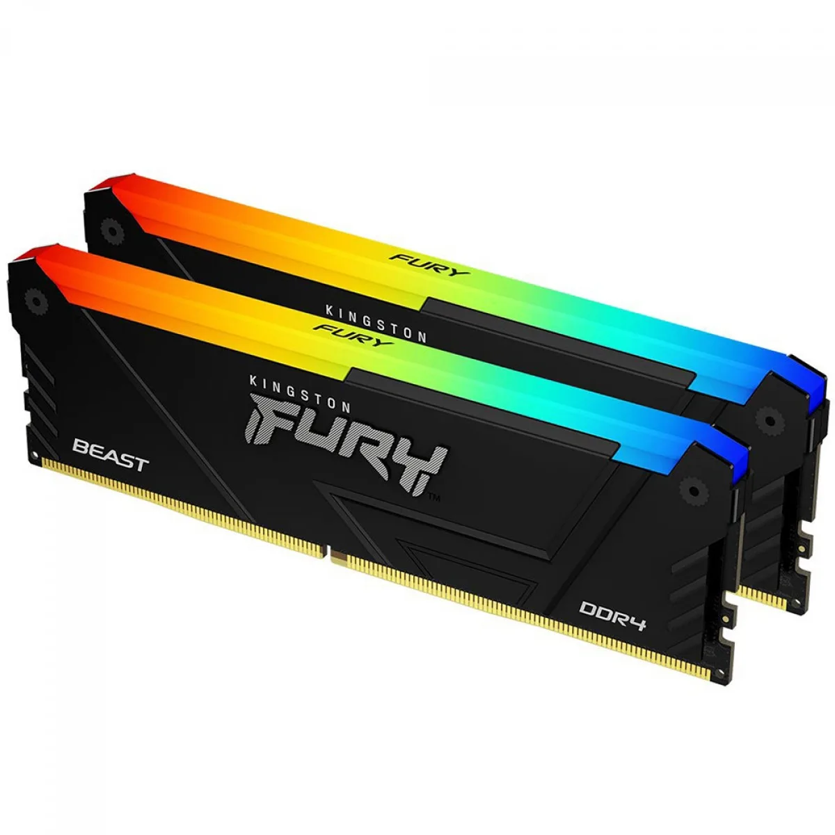 MEMORIA RAM KINGSTON 16GB DDR4 3600MHZ FURY BEAST RGB