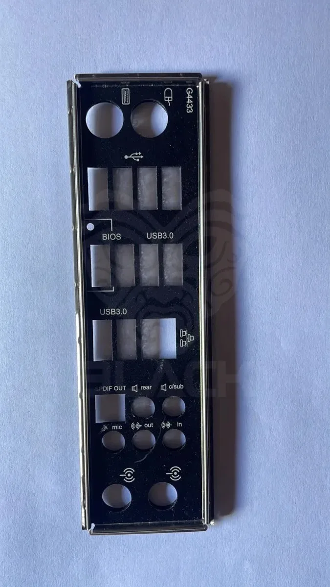 I/O SHIELD BACKPLATE MOTHERBOARD 112