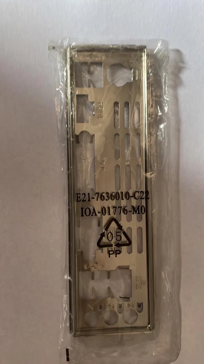 I/O SHIELD BACKPLATE MOTHERBOARD 098