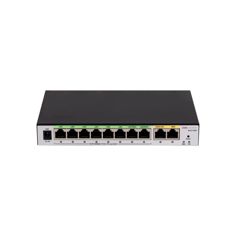 Router 10p Hikvision Vpn Poe 75w