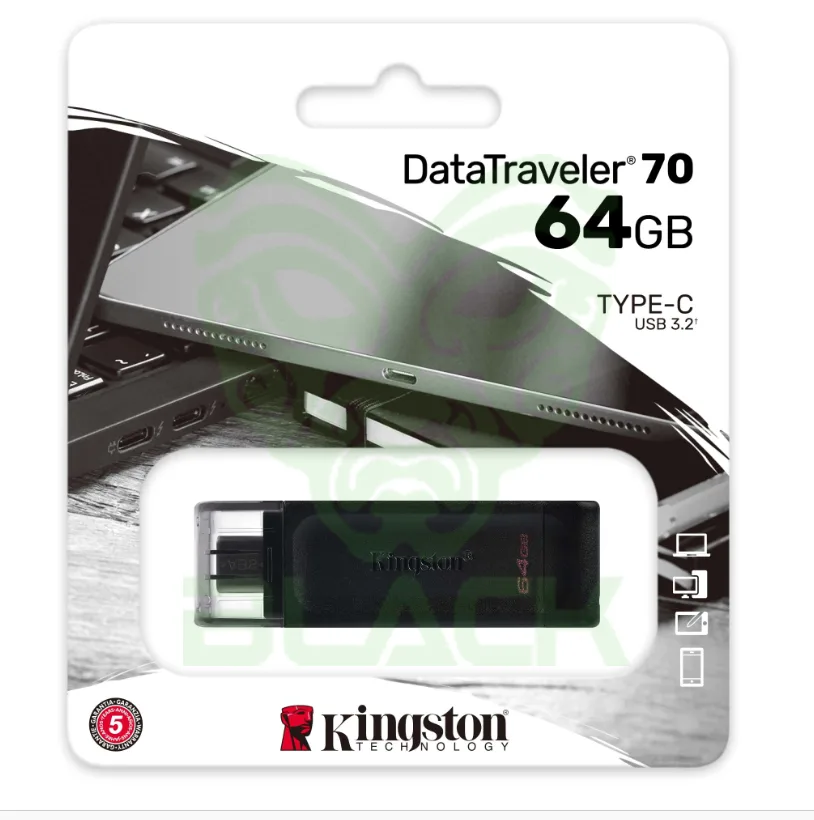 Pen Drive Kingston 64GB Esb-c 3.2 Dt70 G1