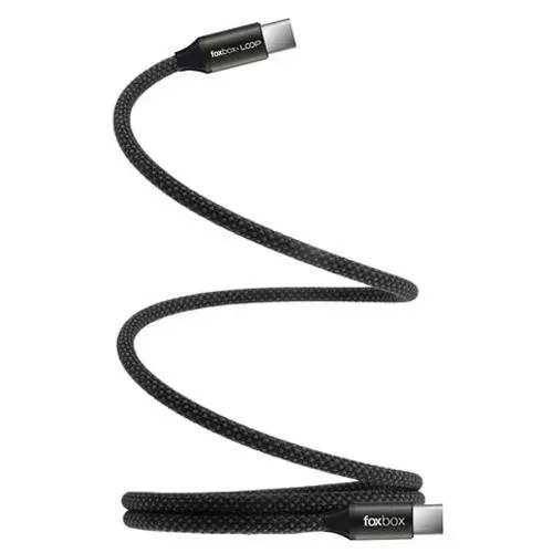 Cable Foxbox Magnetico Loop Type C A Type C 60w Negro