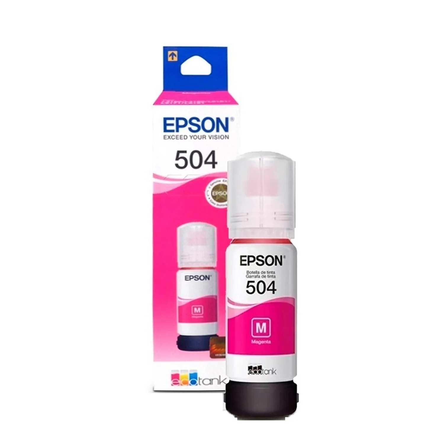 Botella Epson T504320-AL Magenta