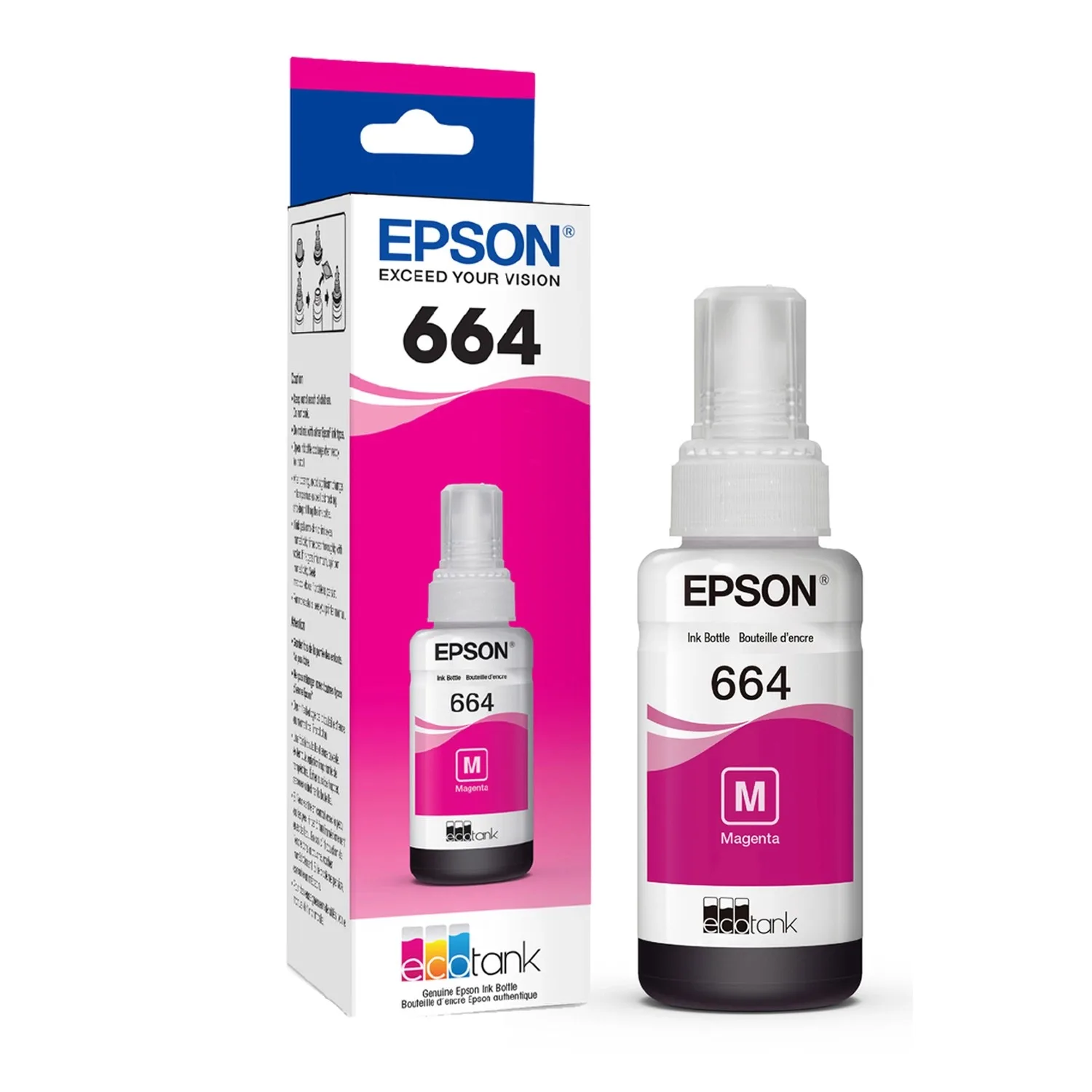 Botella Epson T664320-AL Magenta
