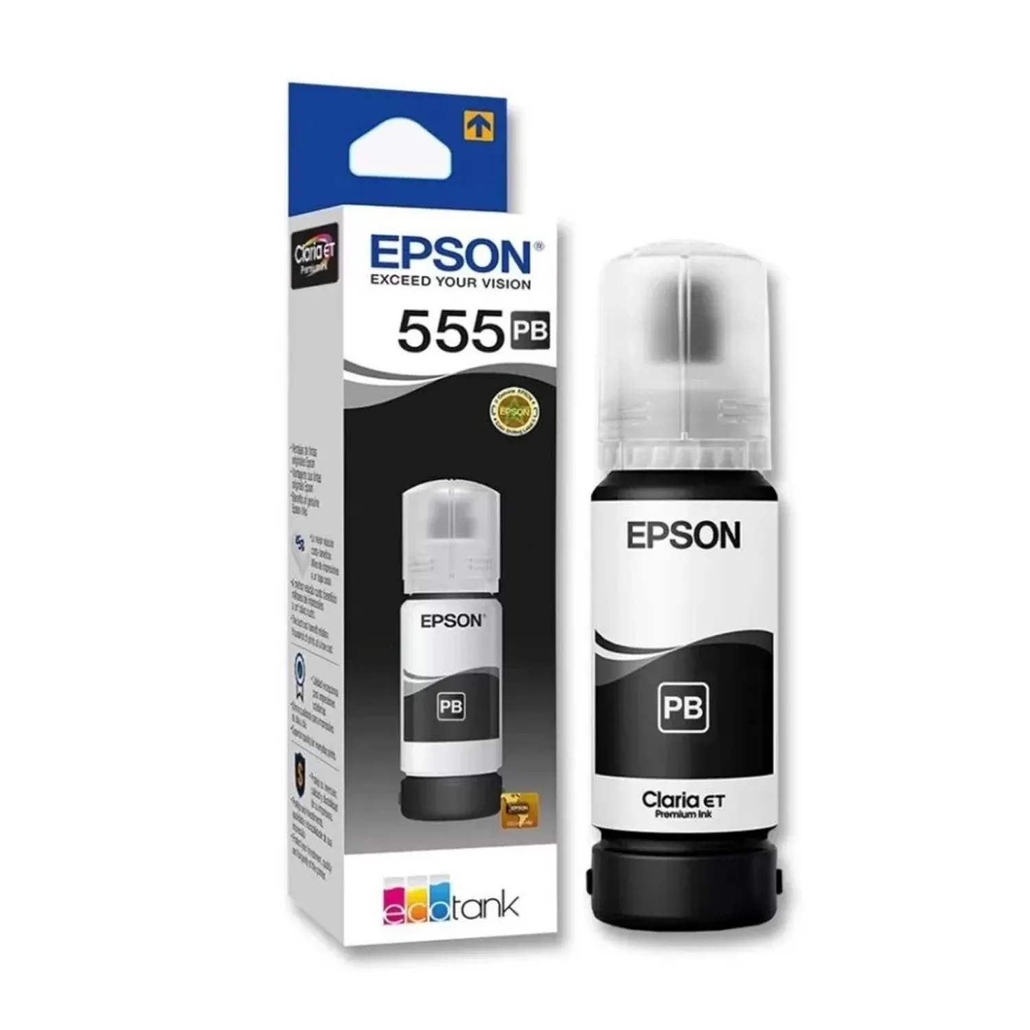 Botella Epson T555120-AL Negro