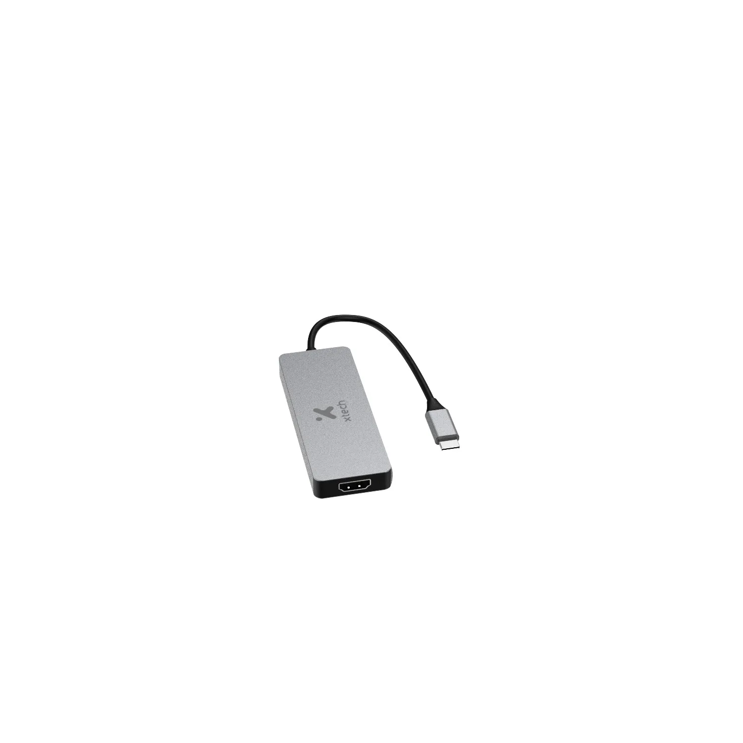 ADAPTADOR XTECH , MULTIPUERTO 5 EN 1, USB C, 17CM