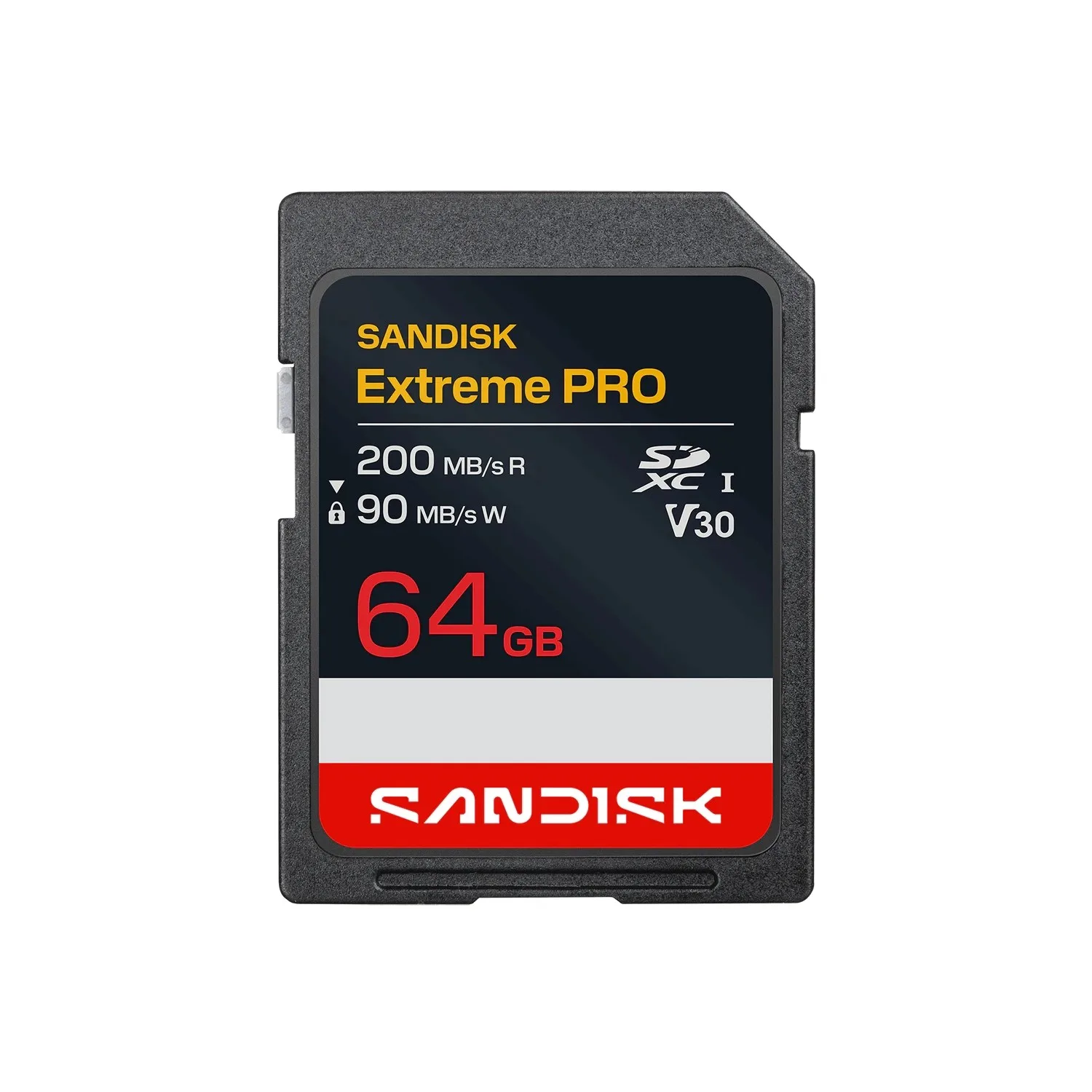 Tarjeta De Memoria Sandisk Extreme Pro Sdxc 64GB Uhs-i U3 V30 4k Uhd 200MB/S