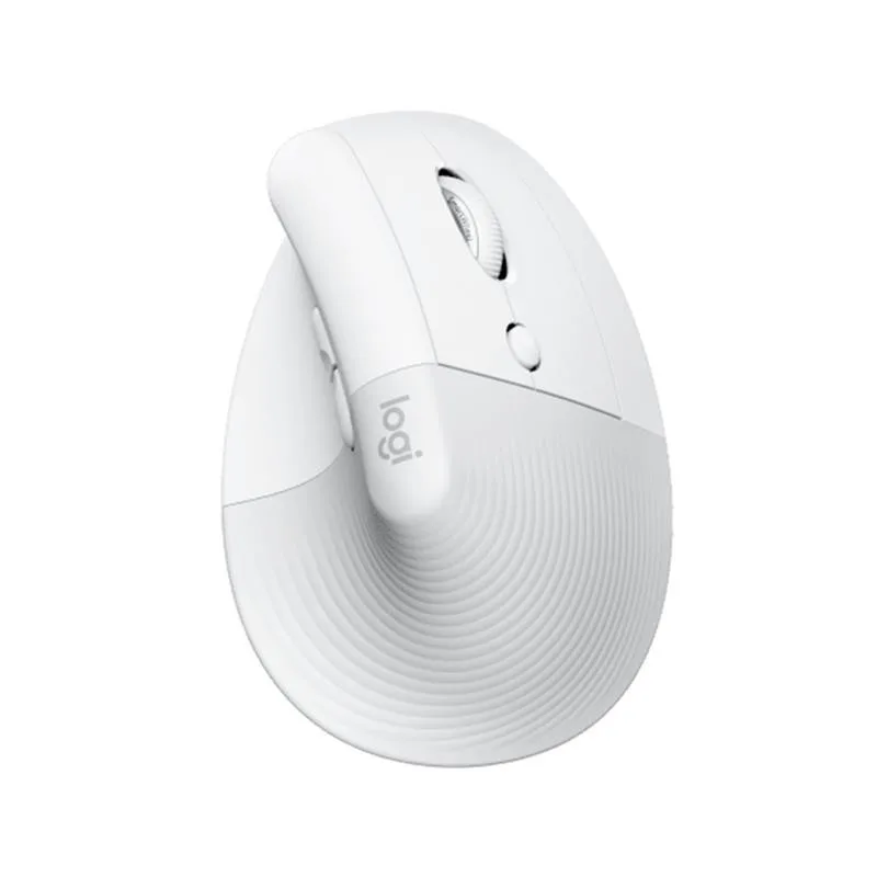 Mouse Inalámbrico Logitech Ergonómico Lift White/Pale Grey