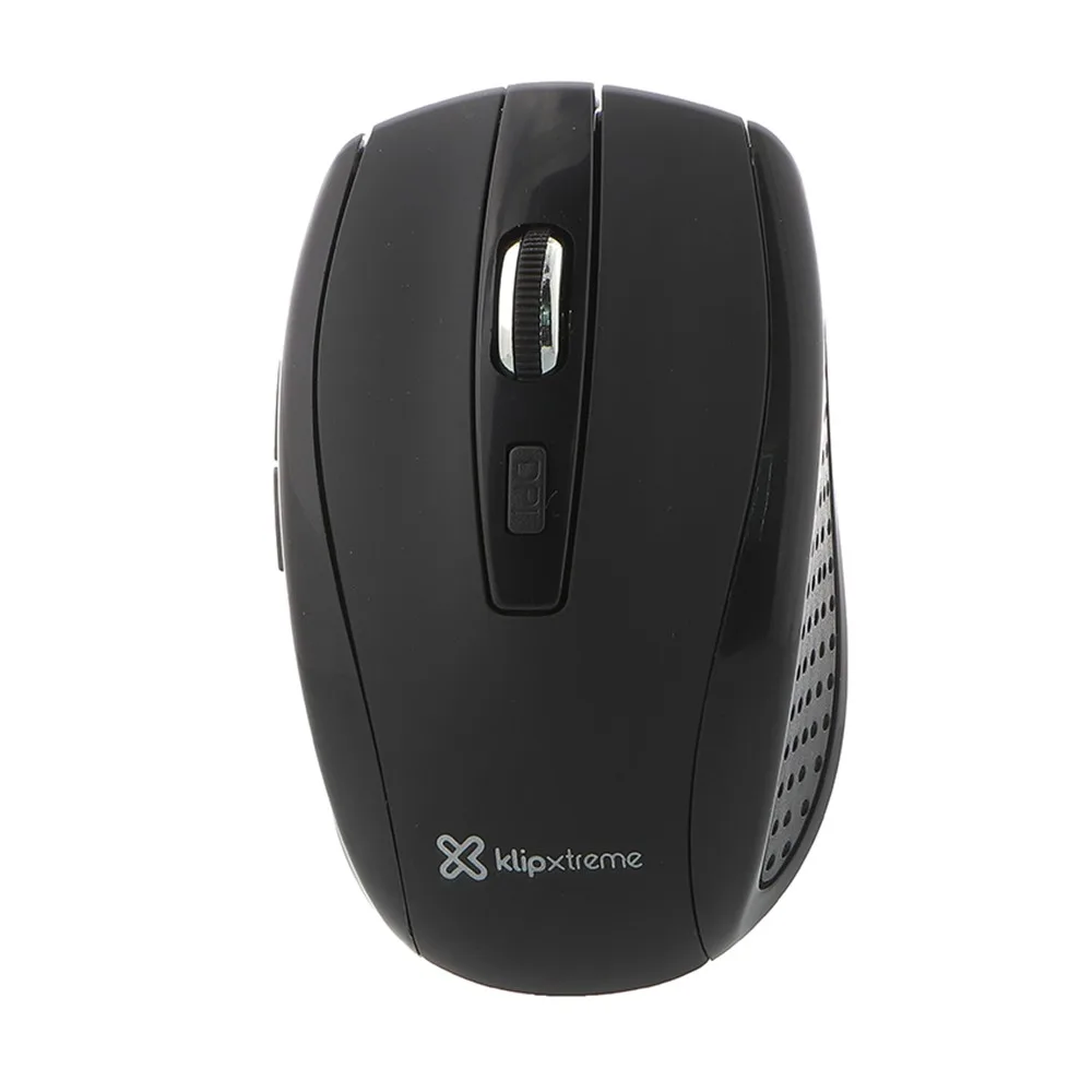 Mouse Klipxtreme Klever Inalambrico 6bot Negro