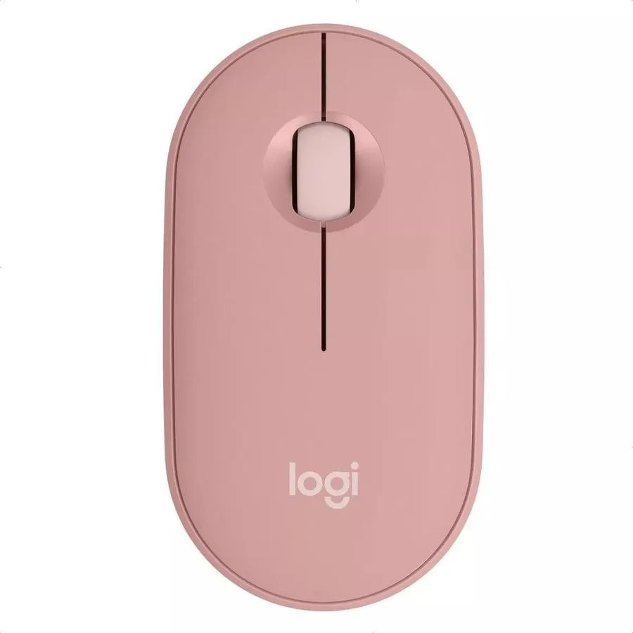 Mouse Logitech Pebble 2 M350s, Bluetooth Multidispositivo Rosa