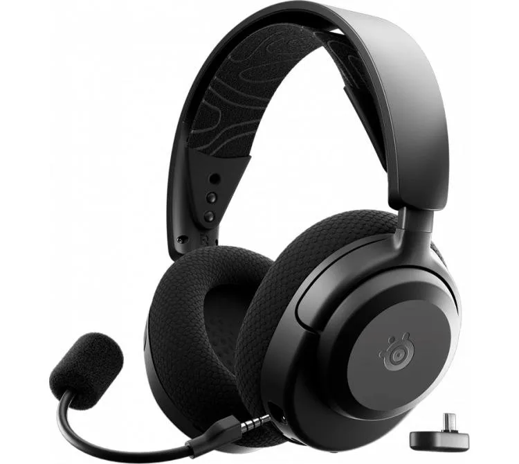 Auriculares Steelseries Arctis Nova 3p Wireless 2.4GHz Bluetooth 5.3 Lightweight Dynamic RGB Clearcast Gen 2.x Pc/Ps 40hs