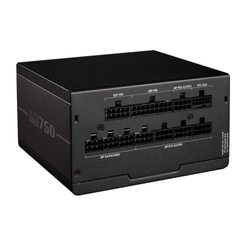 FUENTE 750W COOLER MASTER 80+ ELITE GOLD FULL MODULAR