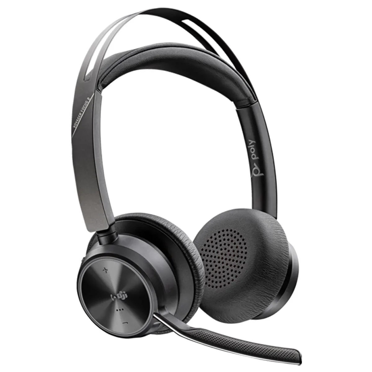 Auriculares Usb-c-c Poly Voyager Focus 2 Con Certificación Para Microsoft Teams + Adaptador Usb-c/A + Soporte De Carga — foto 2