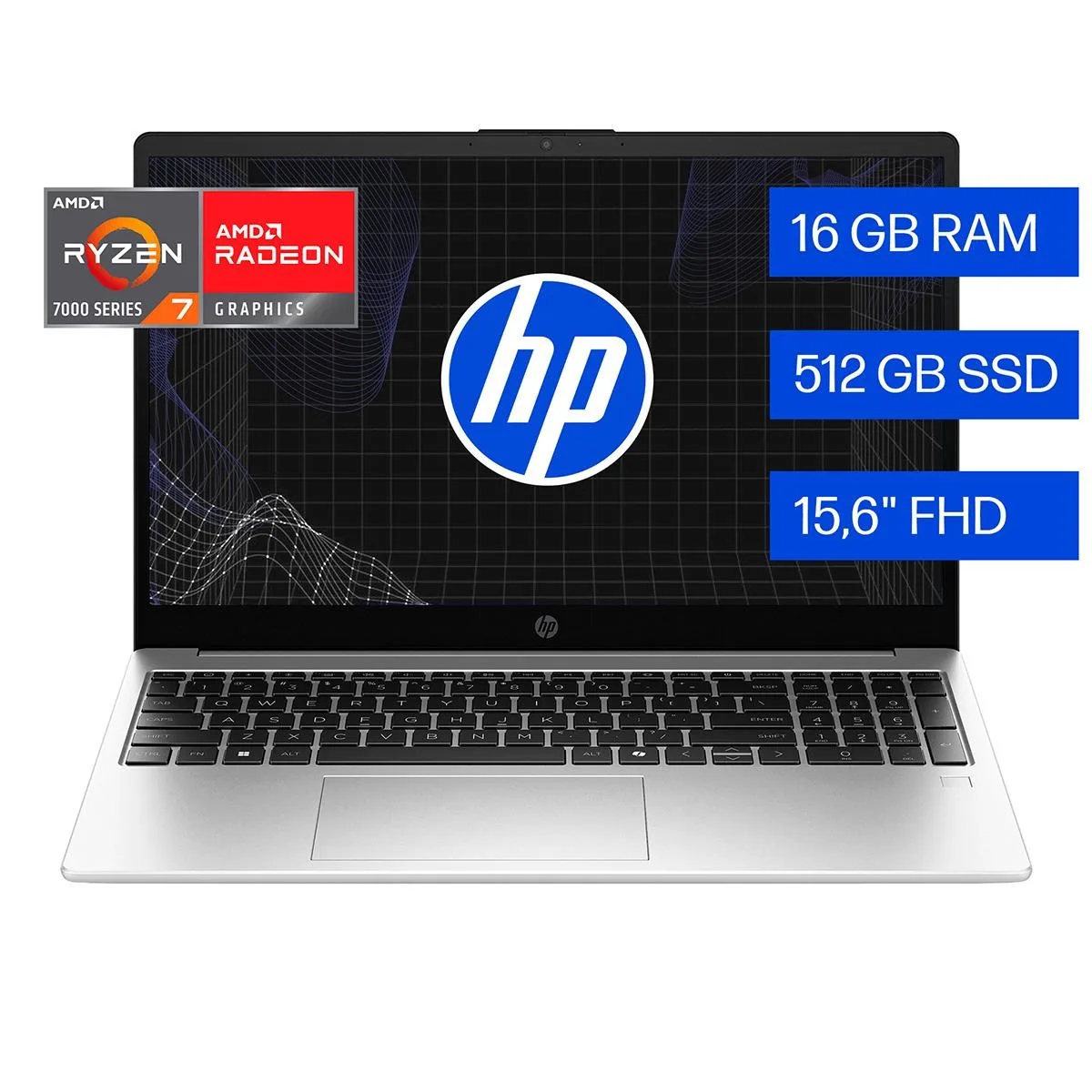 Nb Hp 255 R7-7735U 16GB 512GB 15