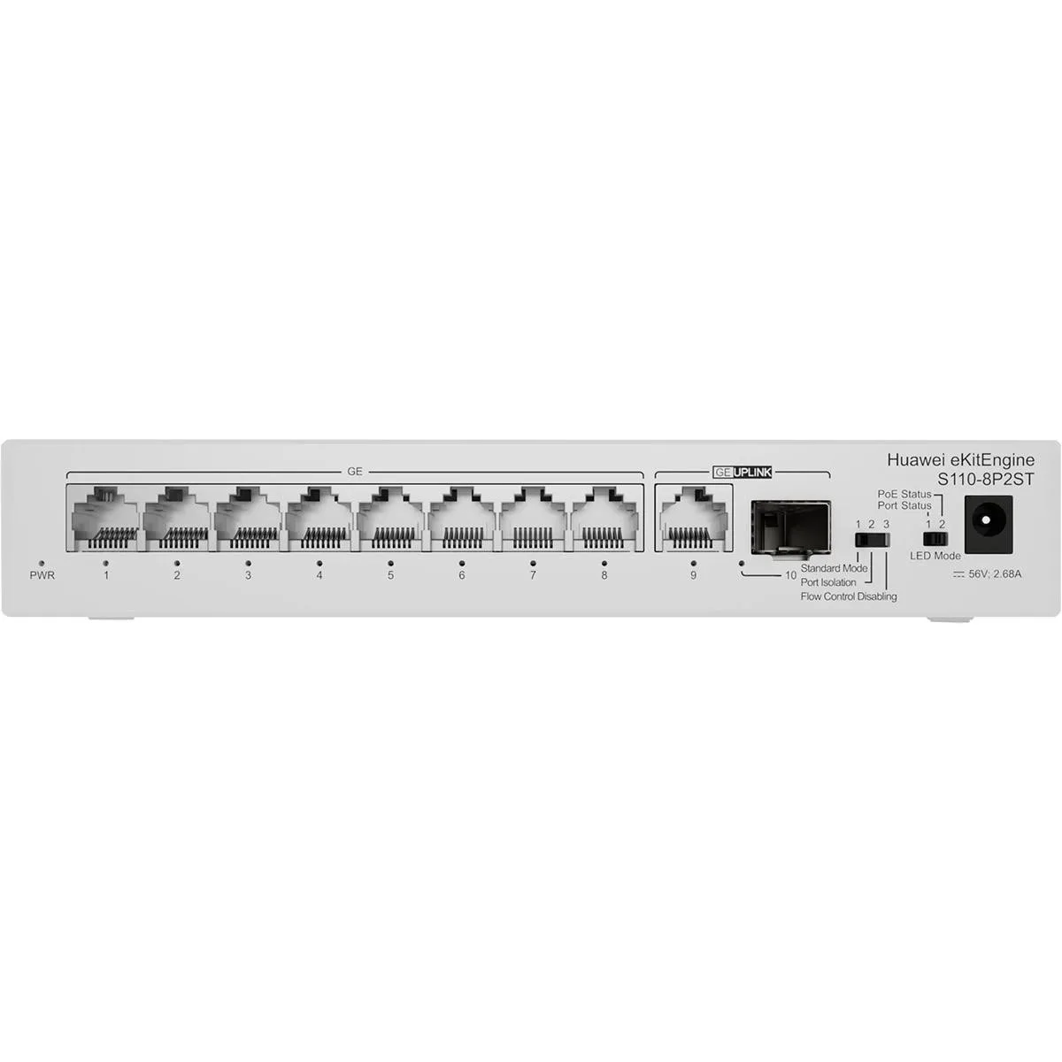 Switch Huawei Ekitengine S110-8P2ST 8 Poe+ (124w) Ge Sfp (170v A 240v) — foto 2