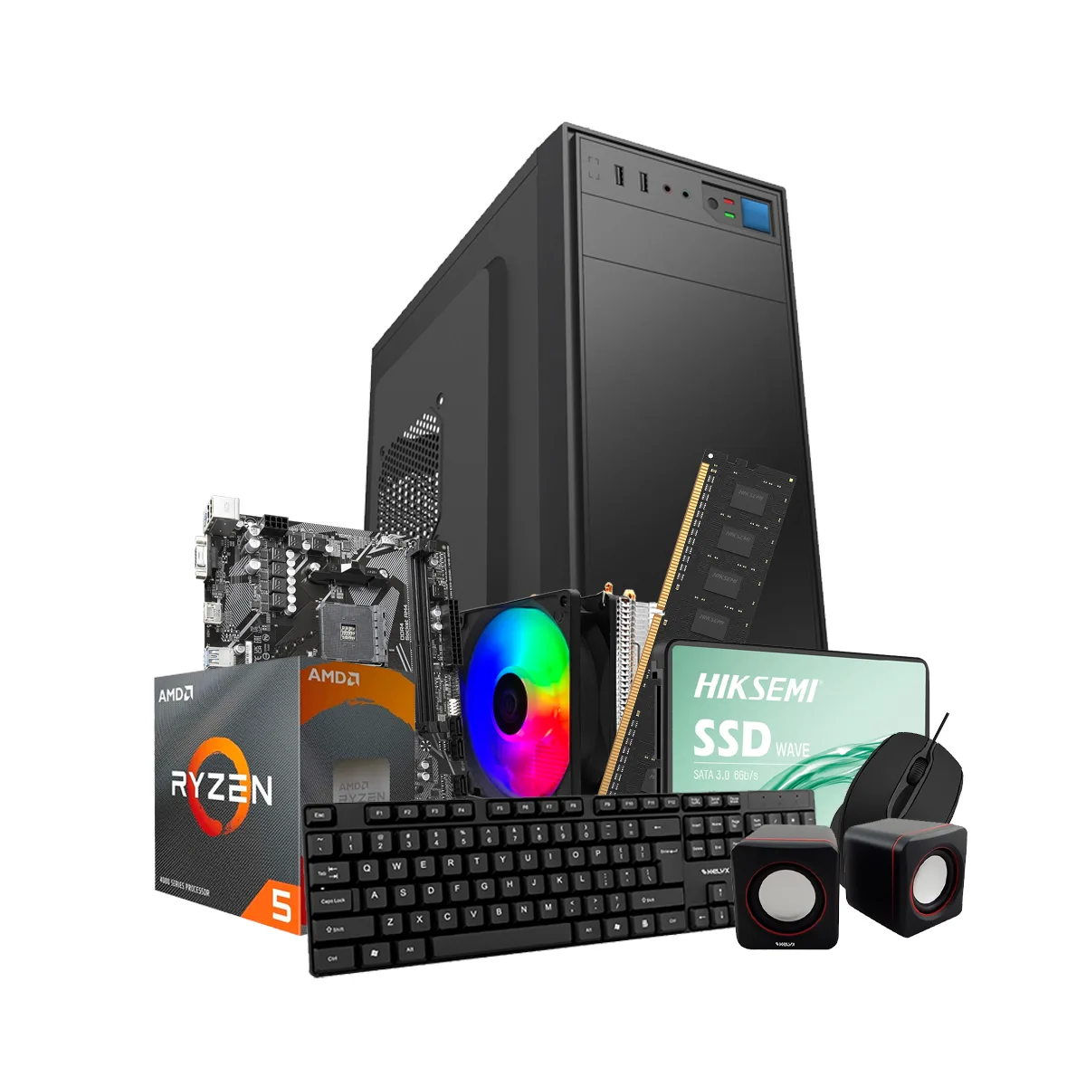 Pc Kelyx AMD Ryzen 5-3400G 8g SSD 480GB (giga) — foto 3