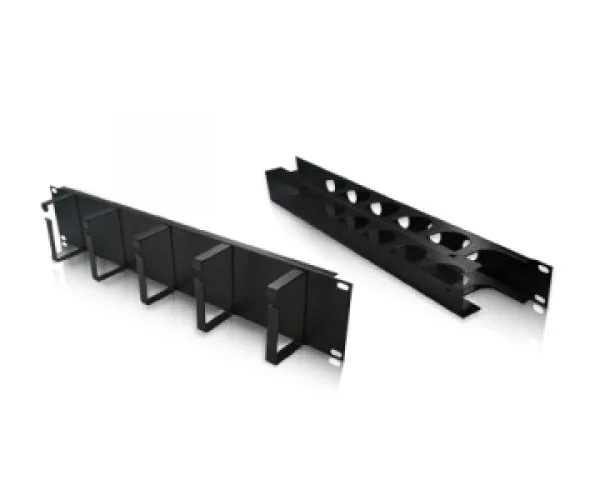 Organizador Glc 19` 1u Negro De Cables
