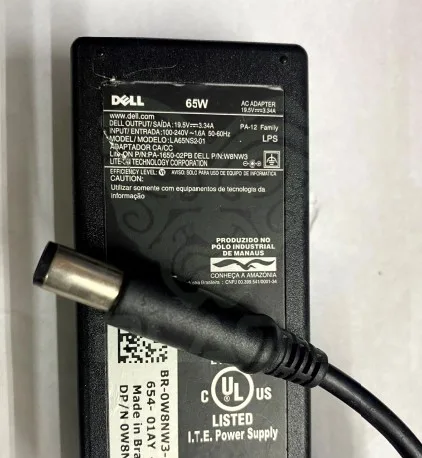 Cargador Dell 19V 3.23A 61W