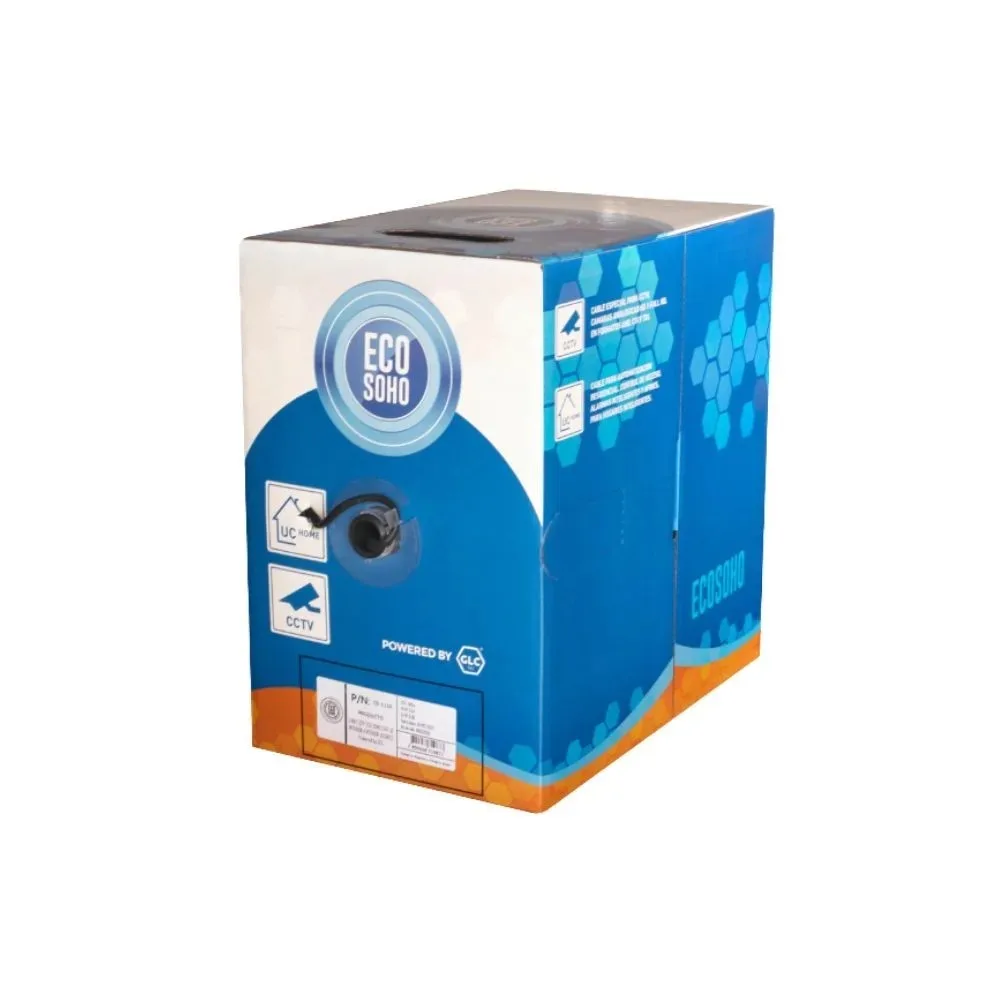 CABLE UTP ECO SOHO CAT 5E INTERIOR/EXTERIOR X 305M...