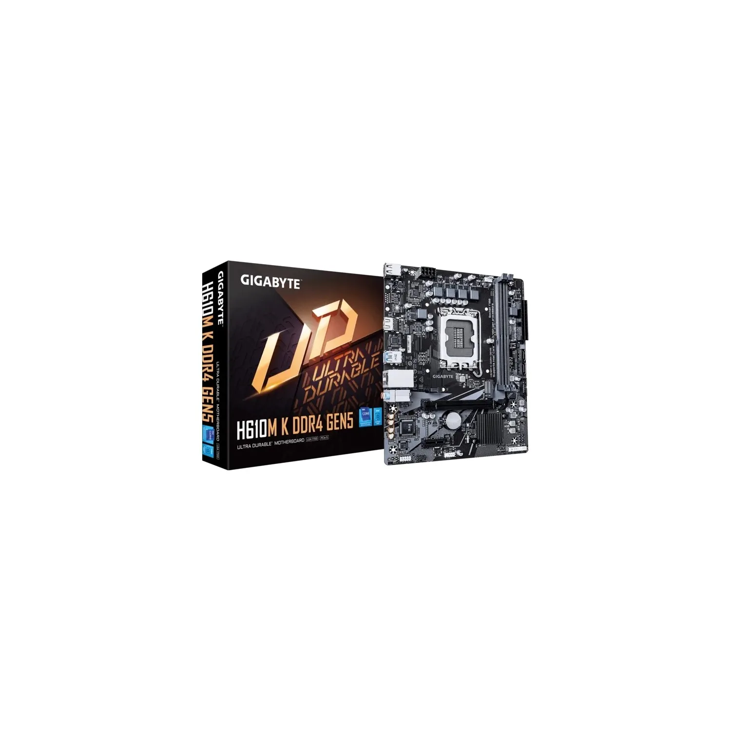 MOTHERBOARD GIGABYTE H610M K DDR4 GEN5 LGA1700 DDR4