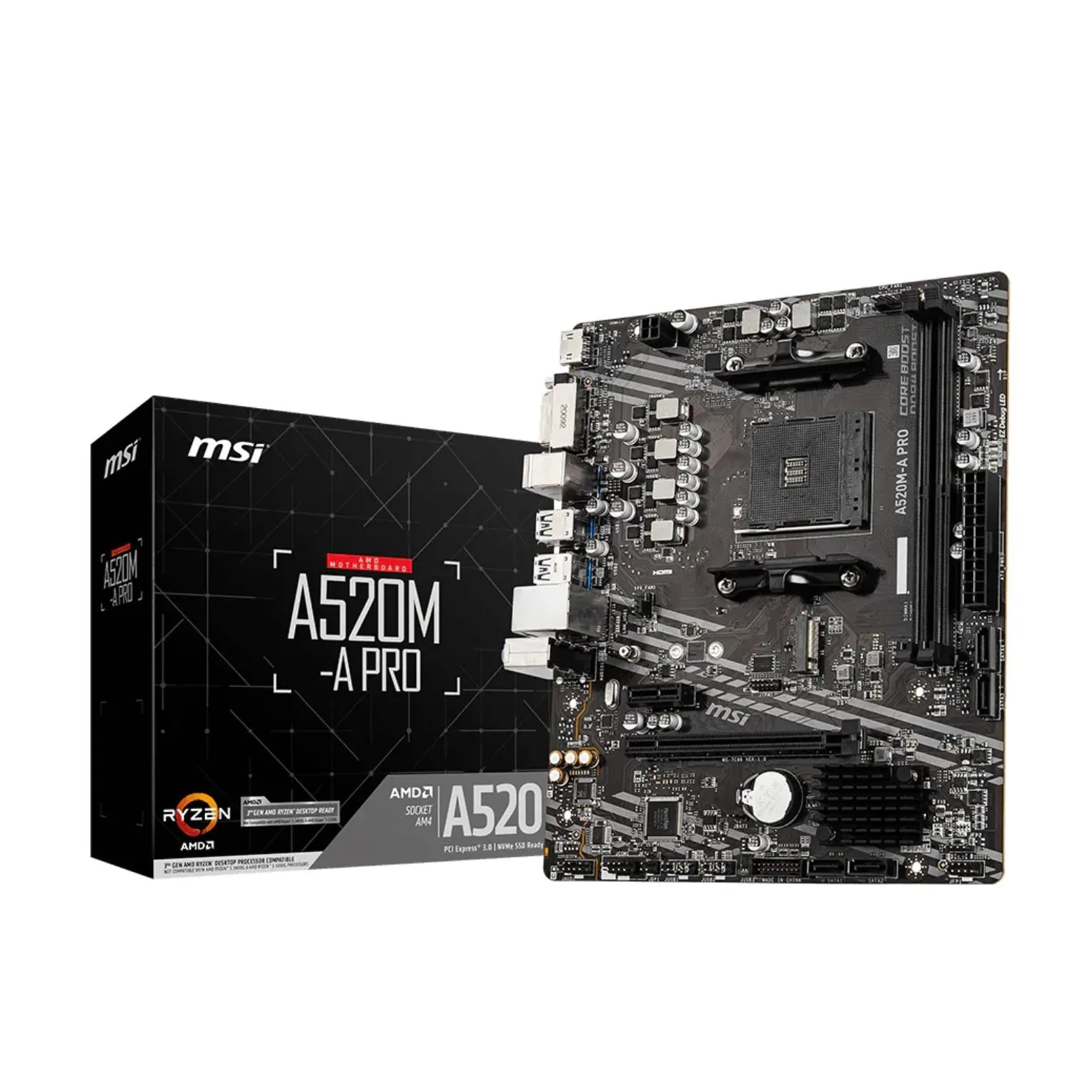 Mother MSI (am4) A520M-A Pro