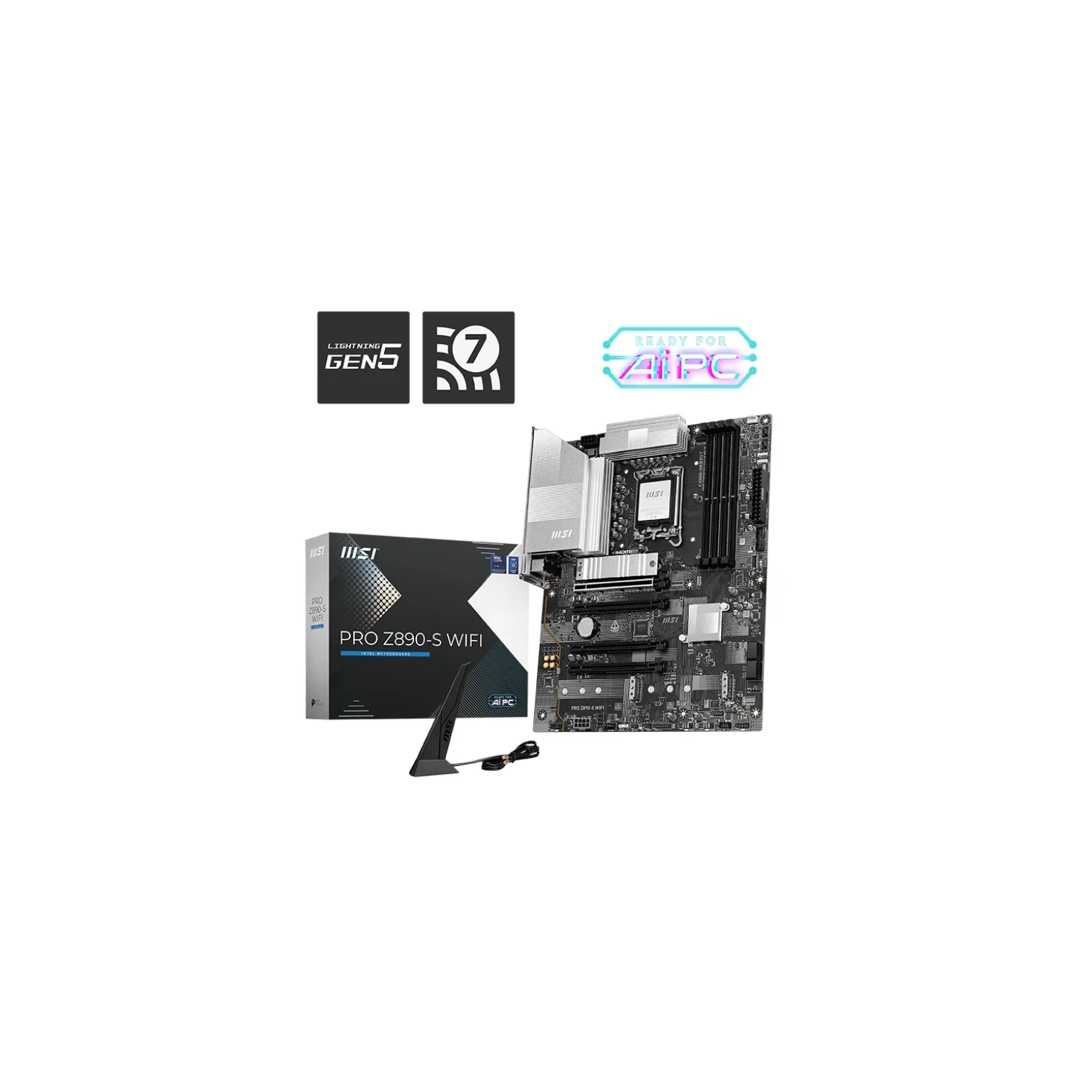 MOTHERBOARD MSI PRO Z890-S WIFI LGA1851 DDR5