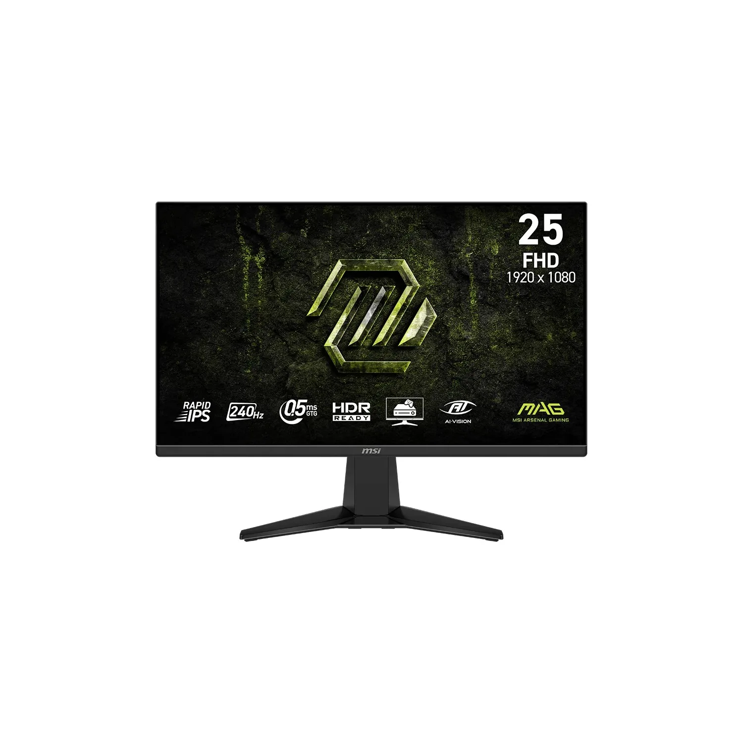 Monitor 23.8" MSI MAG 255f X24 Fhd Hdr 240hz Ficha Usa — foto 2